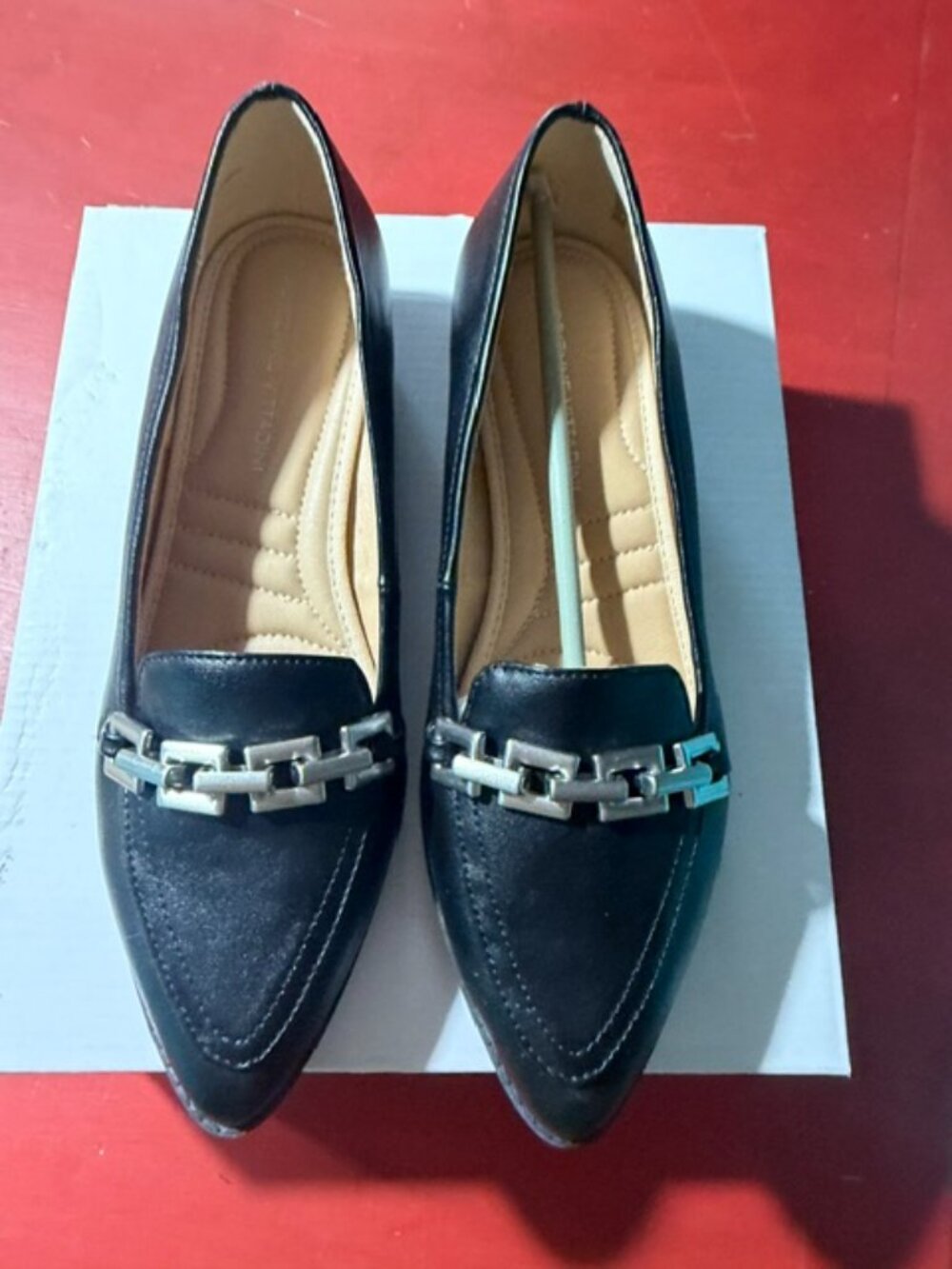Adrienne Vittadini womes sz 8 black loafersWhere Comfort Meets Chic”